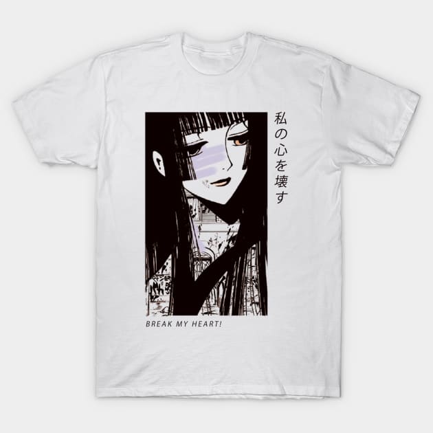 xxxHOLiC ''BREAK MY HEART'' V2 T-Shirt by riventis66